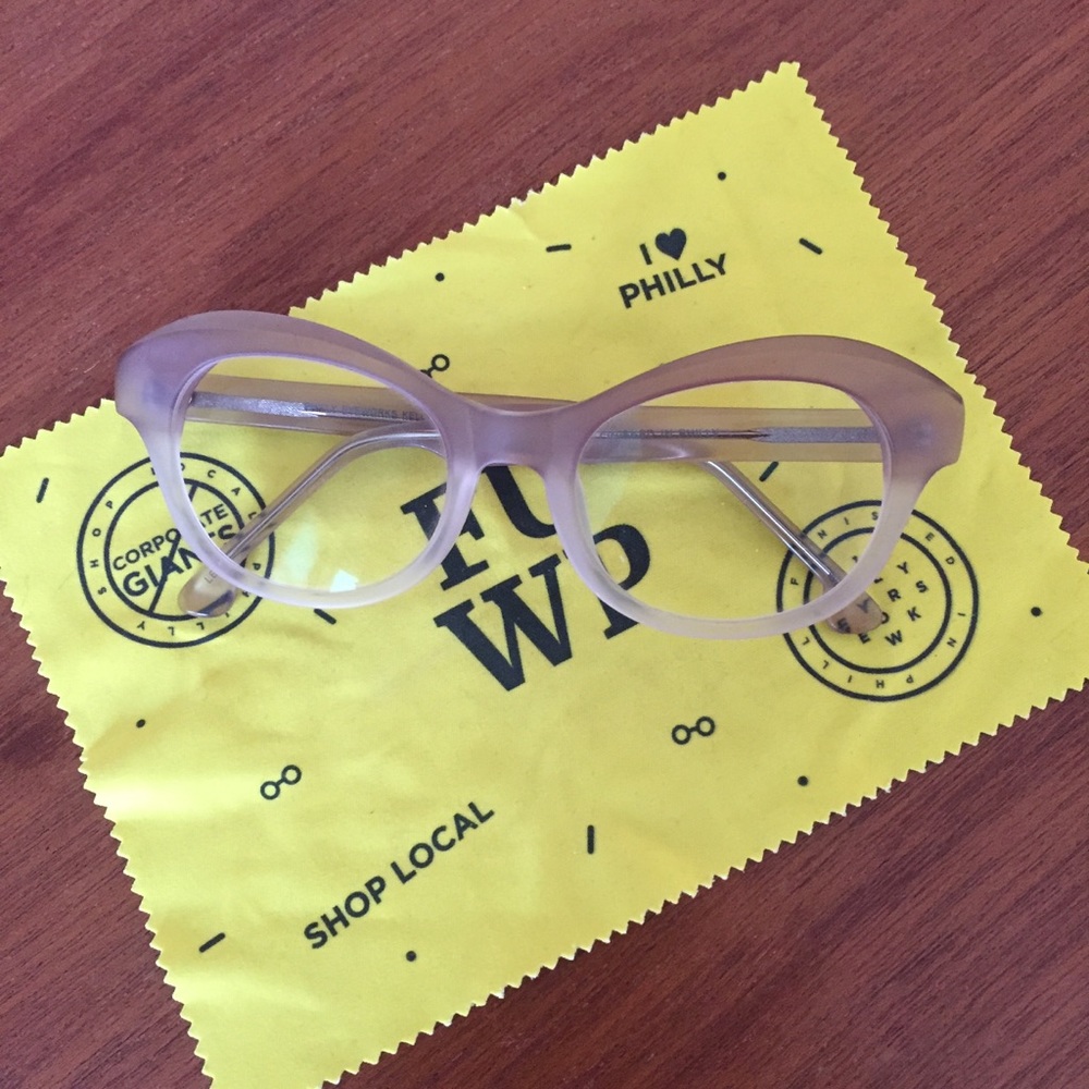 Philly Eyeworks Kelly Drive gray matte eyeglasses